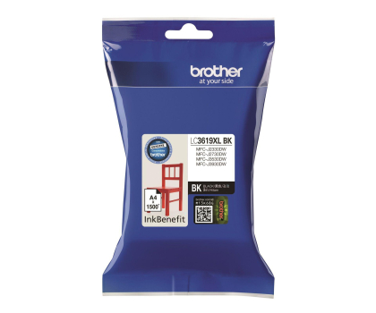 Tusz Brother LC3619XLBK black 3000 str.
